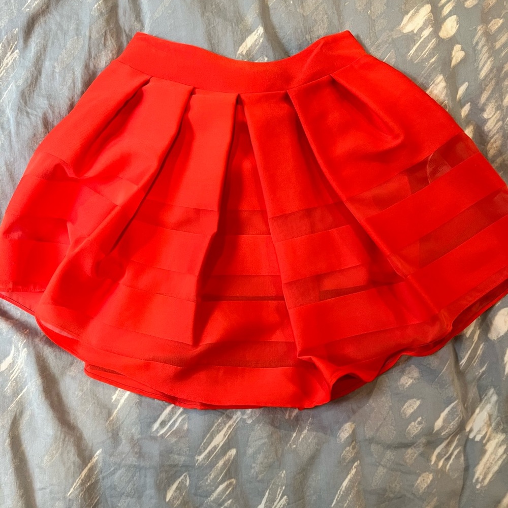 Maje Skater Mini Skirt